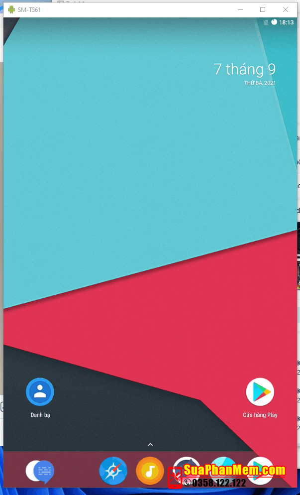 Nâng cấp Android 7.1.2 Samsung Tab E SM-T560 SM-T561Y cài Zoom, Meet...