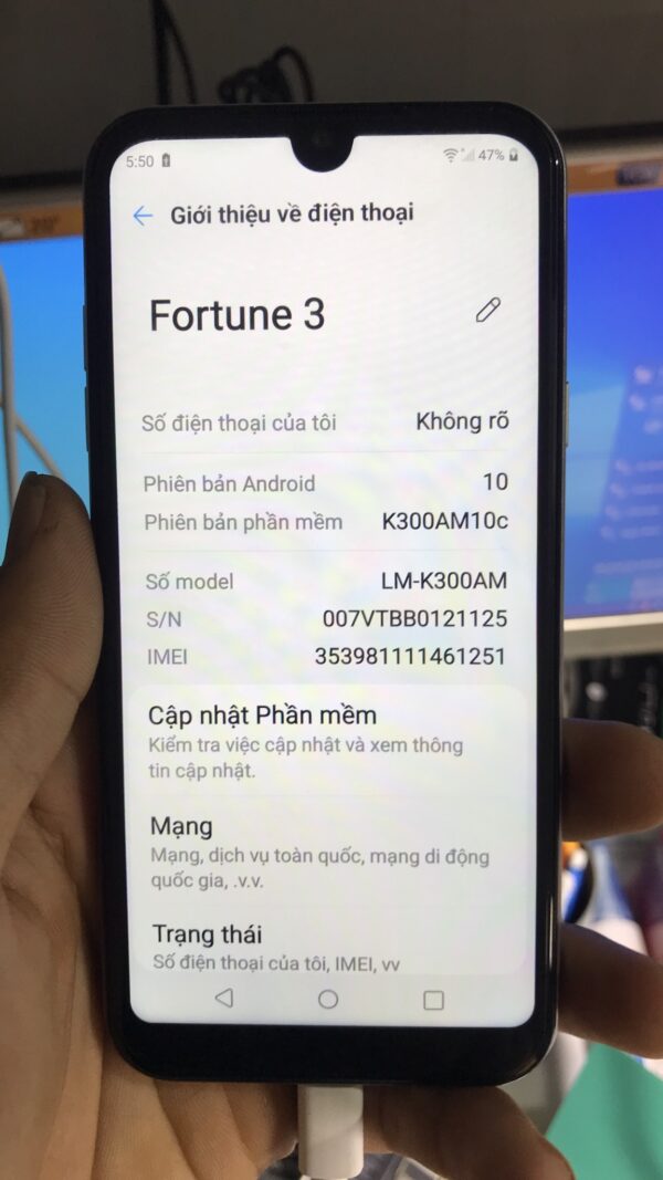LG LMK300AM khoá mạng mở thành công Sửa Phần Mềm Điện Thoại Qua