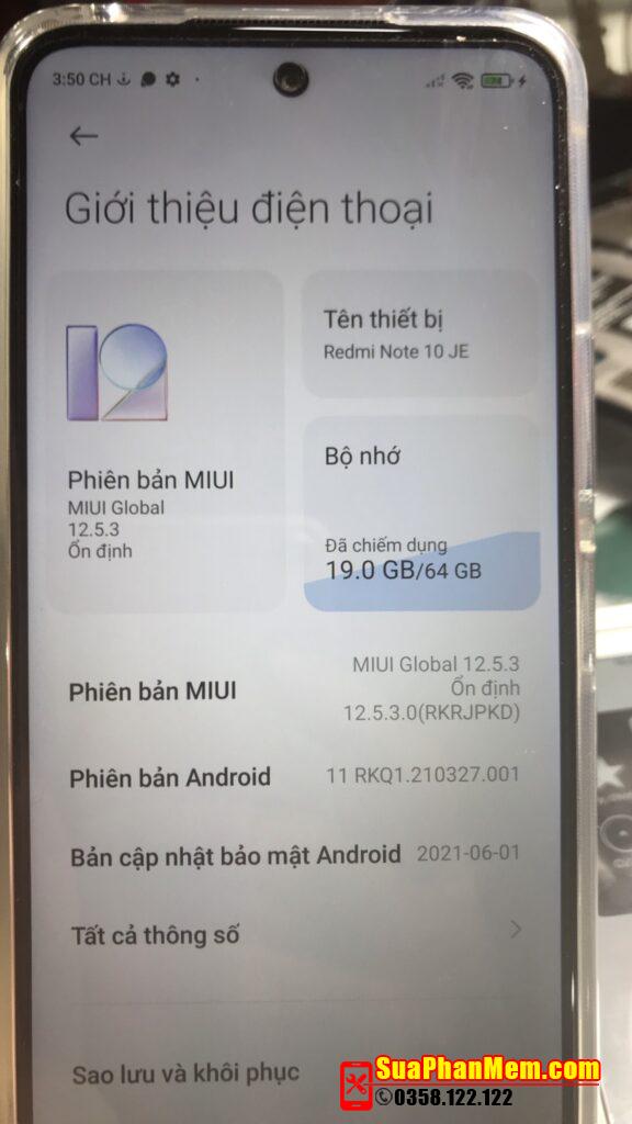 Mở mạng Xiaomi Redmi Note 10 JE XIG02 | Xiaomi JE XIG02 Unlock Network
