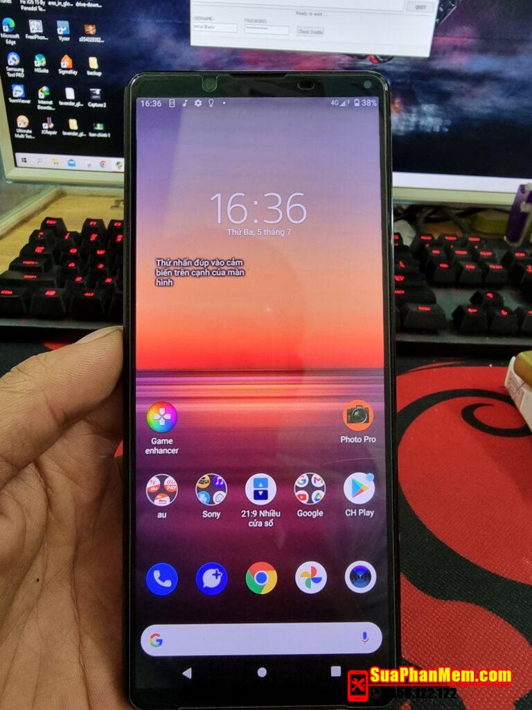 Sony Xperia 1 II (SOG01) mở khoá mạng vĩnh viễn