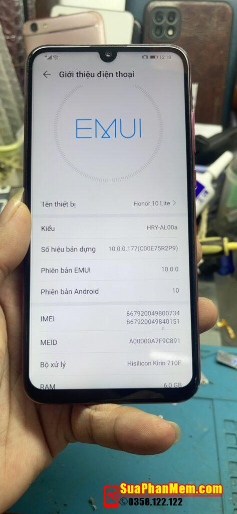 Huawei HRY-AL00a convert global | Up rom quốc tế Honor 10 Lite