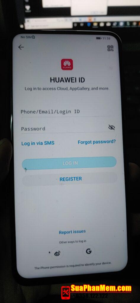 Huawei Honor X10 5G xoá ID | TEL-AN10 xoá tài khoản HWID