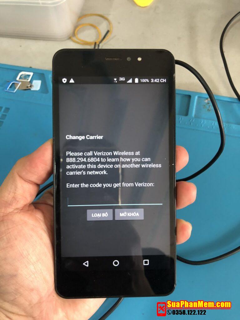 Orbic RC555L khoá mạng mở unlock thành công