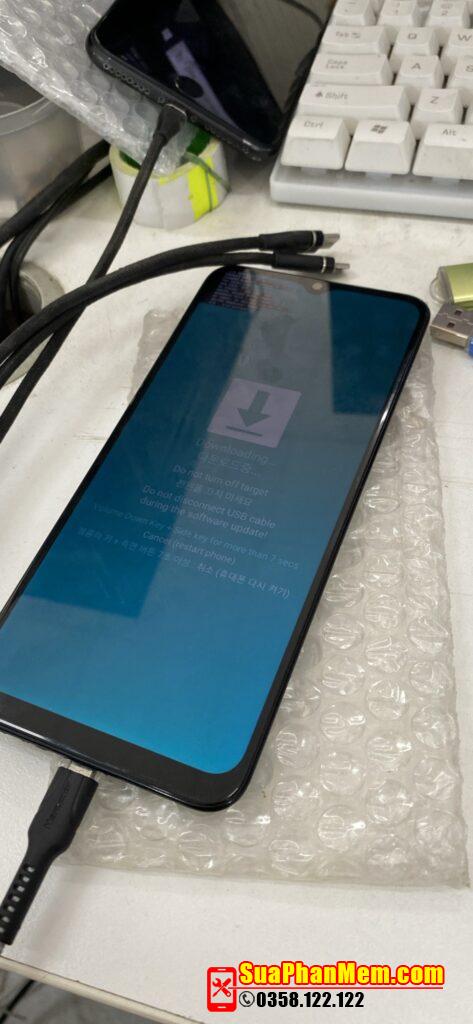 Samsung A03 SM-A035F nạp rom mất boot unbrick cứu ok
