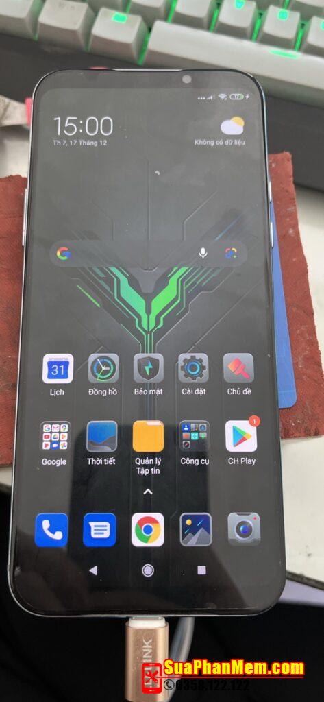 Black Shark 2 Pro nạp tiếng Việt - DLT-A0 convert global không cần unlock bootloader