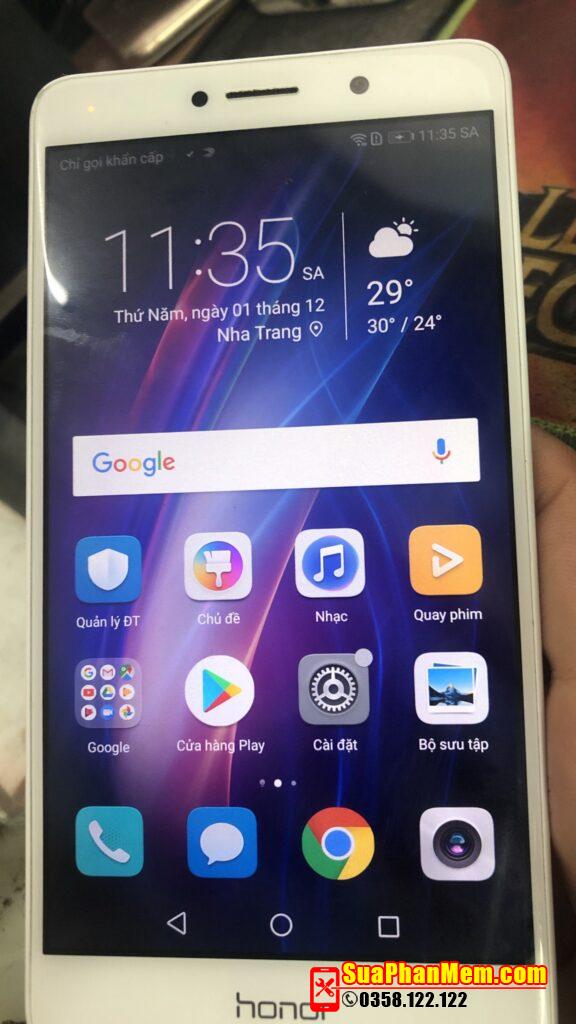 Huawei Honor 6X BLN-AL10 up rom quốc tế có CH Play
