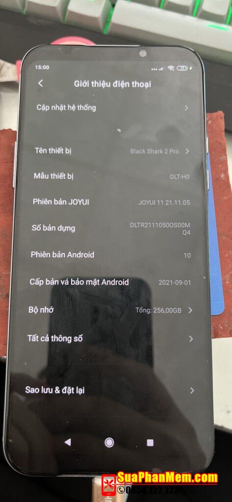 Black Shark 2 Pro nạp tiếng Việt - DLT-A0 convert global không cần unlock bootloader