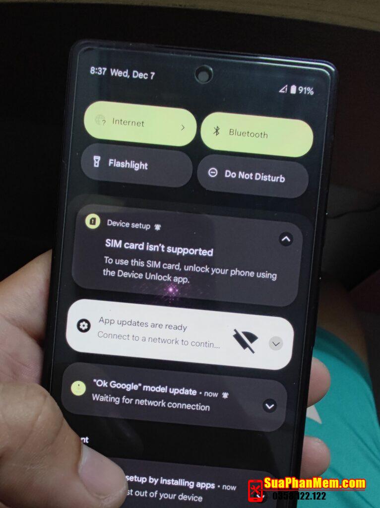 Mở khoá mạng Google Pixel 6 T-Mobile Android 13 | Unlock network Pixel 6 TMOBILE
