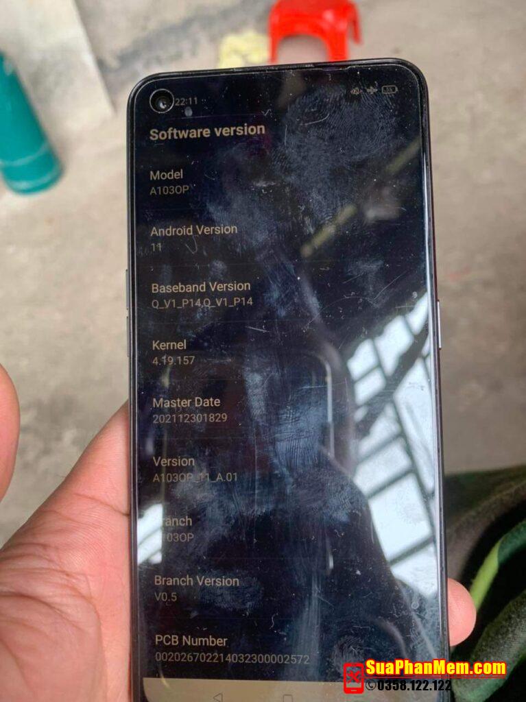 Oppo Reno5 A quên mã bảo vệ xoá ok | CPH2199 A103OP password reset