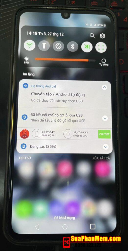 LG V60 V600TM T-Mobile mở mạng unlock sim