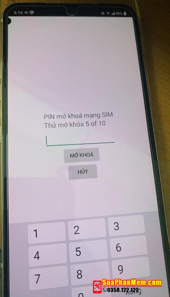 Unlock mở khoá mạng LG V60 V600AM AT&T