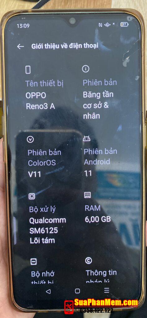 Unlock mở khoá mạng Oppo Reno3 A | A0020P Unlock Network