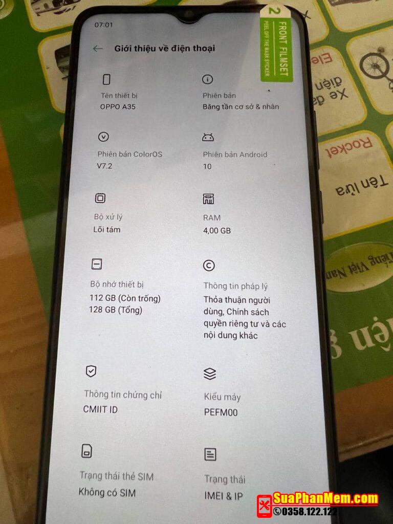 Oppo A35 convert global | Up rom quốc tế Oppo A35 thành công