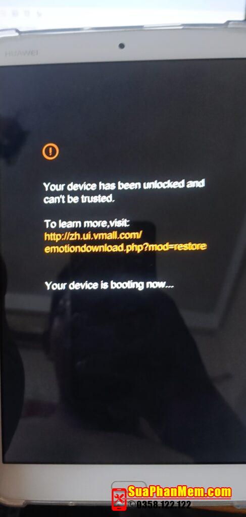 Huawei Mediapad M3 BTV-DL09 Unlock Bootloader