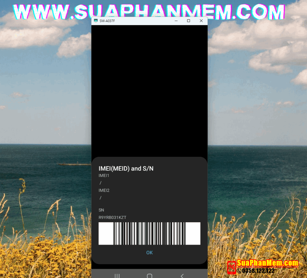 Sửa lỗi mất imei Samsung A03s | Repair imei SM-A037F lỗi phần mềm