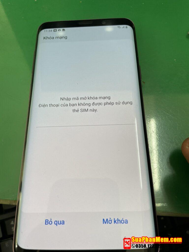 Unlock mở khoá mạng Samsung S9 Plus | G965F Unlock Network