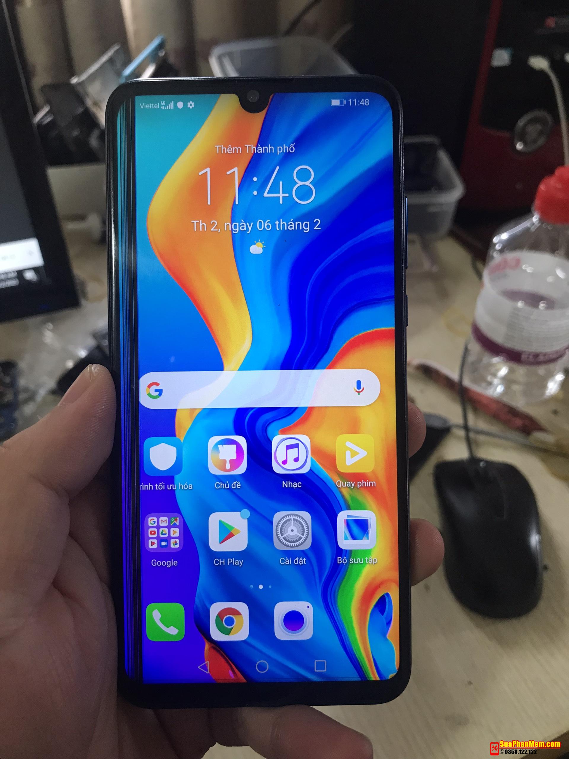 Huawei Nova 4e MAR-TL00 convert global cài CH Play - Suaphanmem.com