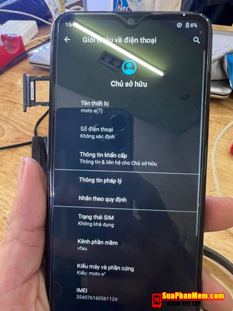 Unlock mở khoá mạng Motorola E7 | XT2095-3 Unlock Network