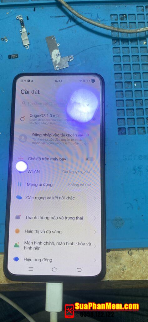 Vivo X30 V1938CT xoá mật khẩu mã bảo vệ screenlock OK!