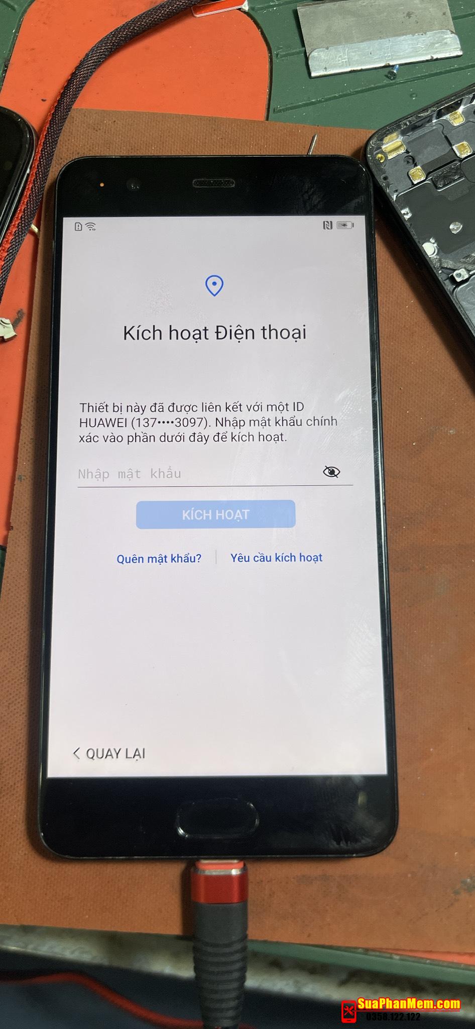 Huawei P10 Plus VKY-AL00 convert global nạp tiếng Việt xoá tài khoản Huawei ID