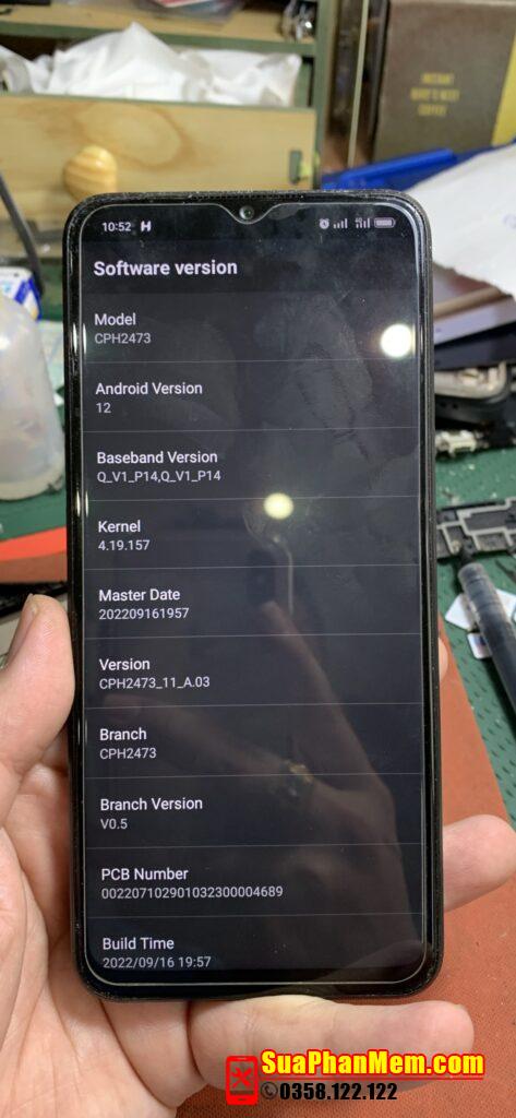 Xoá mật khẩu Oppo A77s CPH2473 | Bypass Oppo A77s