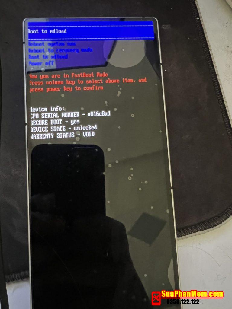 Red Magic 8 Pro NX729J treo fastboot unbrick fix dead boot