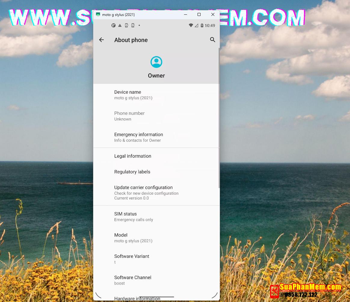 Motorola Moto G Stylus 2021 mở khoá mạng | XT2115-1 unlock network
