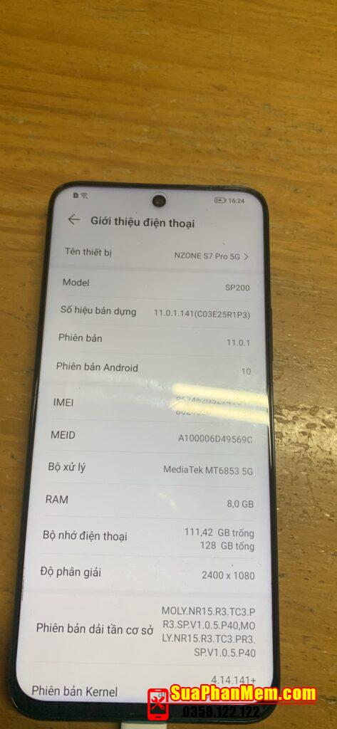 Xoá tài khoản Huawei ID NZONE S7 Pro | COCO-TN00 bypass account