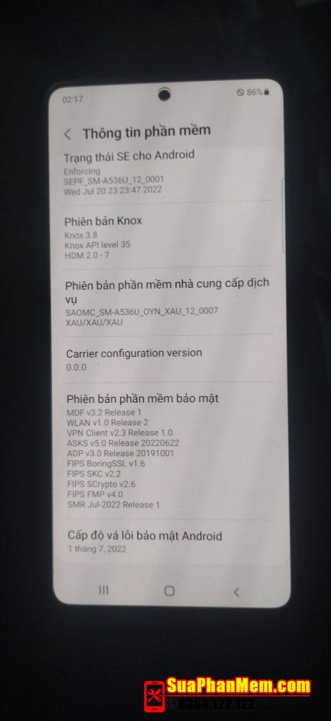 Mở mạng Samsung Galaxy A53 5G | SM-A536U unlock network