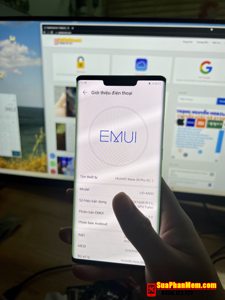 Huawei Mate P30 Pro xoá tài khoản ID Cloud | LIO-AN00 tài khoản