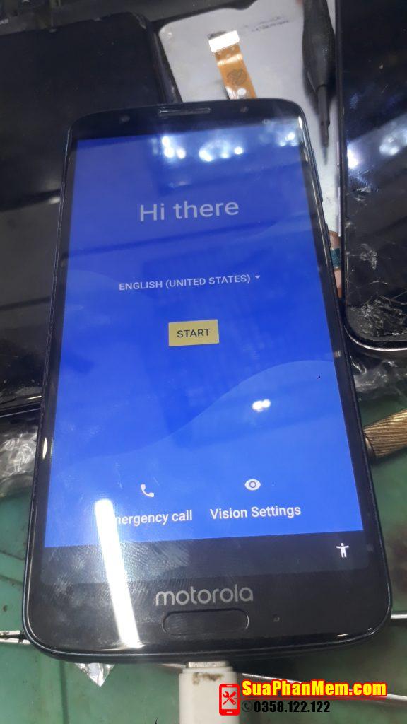 Motorola Moto G6 XT1925-6 xoá tài khoản Google