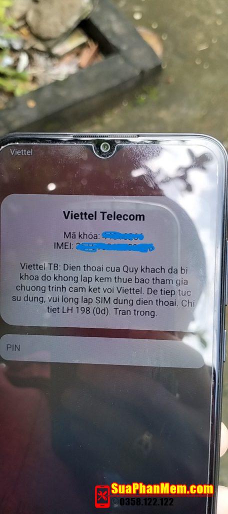 Mở khoá knox Samsung A04e Viettel Telecom bằng code