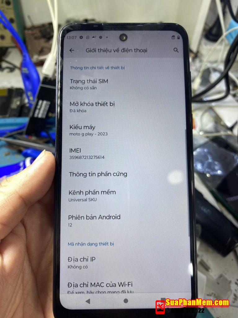 Mở khoá mạng Moto G Play 2023 | Unlock network Motorola XT2271-5