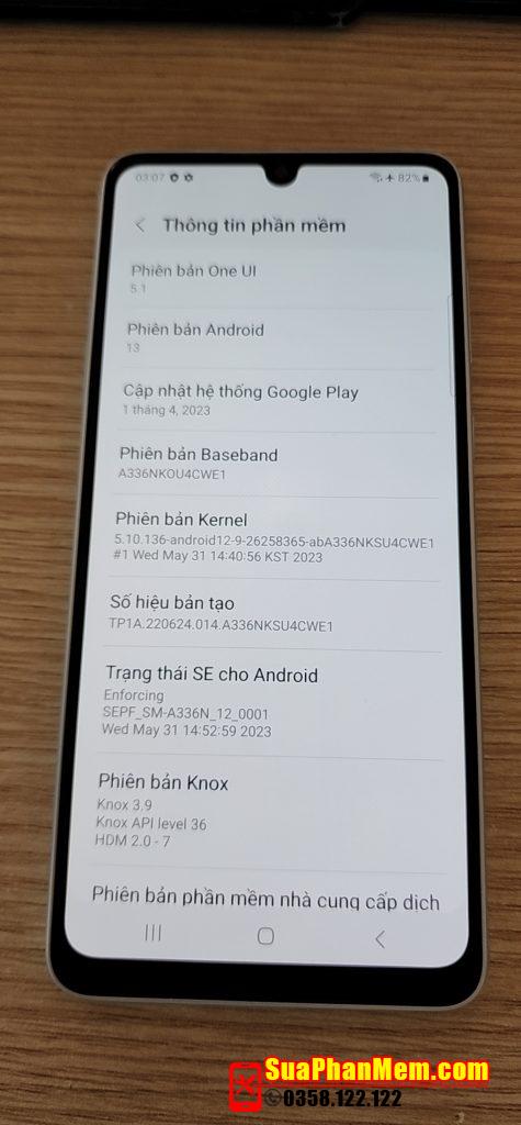 Samsung A33 5G xoá please call me | A336N Hàn Quốc remove PCM