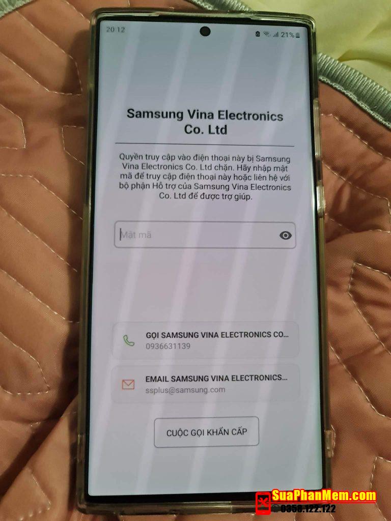 Ẩn Knox mở khoá trả góp Samsung S22 S23 Note 20 Ultra