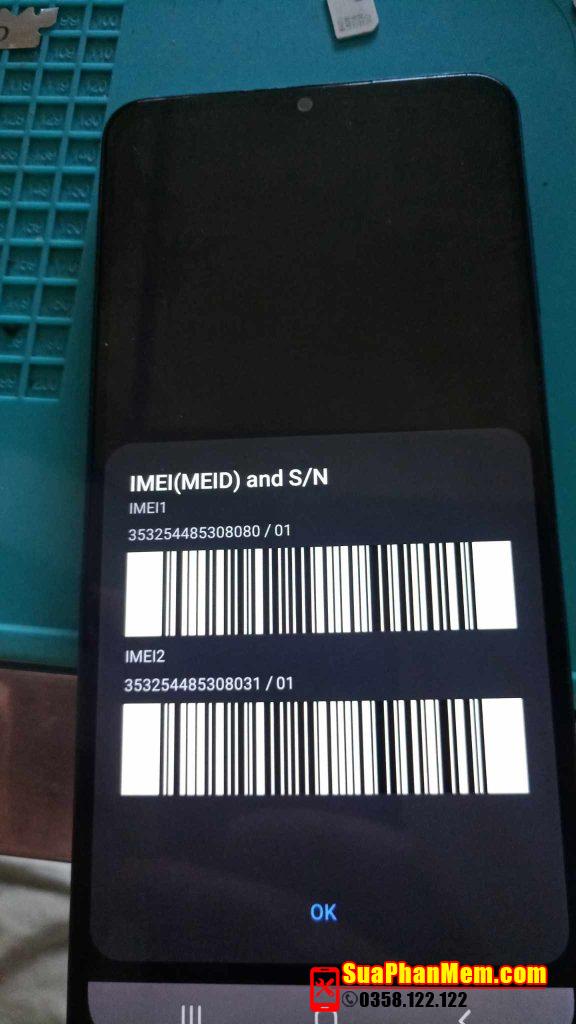 Fix imei Samsung A12 | A125F repair imei