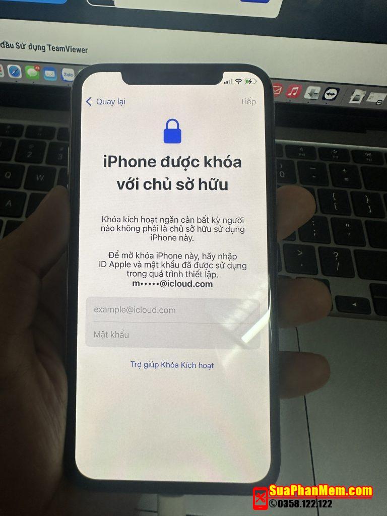 Bypass sim iPhone X màn hình hello iOS 16.6.1