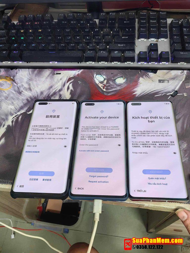 Xoá tài khoản ID Huawei Mate 40 Pro Kirin 9000