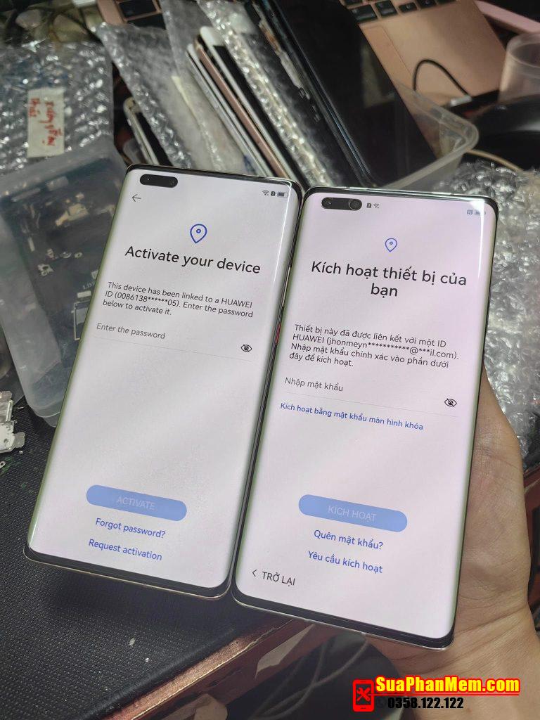 Xoá tài khoản ID Huawei Mate 40 Pro Kirin 9000