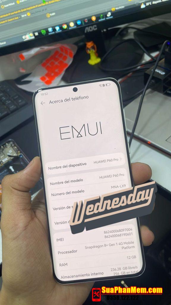 Huawei P60 Pro xoá ID | MNA-AL00 Huawei Cloud removal