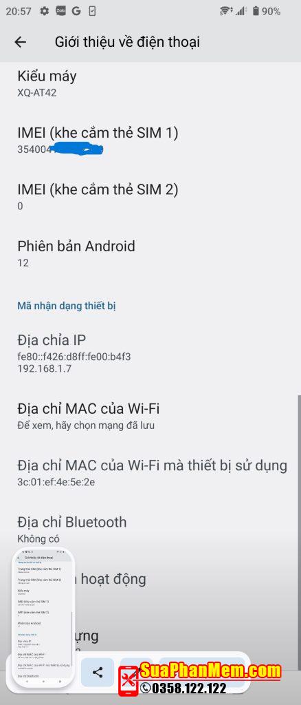 Nâng cấp dual sim Sony Xperia 1 II SOG01