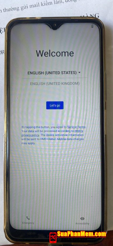Up rom Nokia G50 treo logo fastboot unbrick