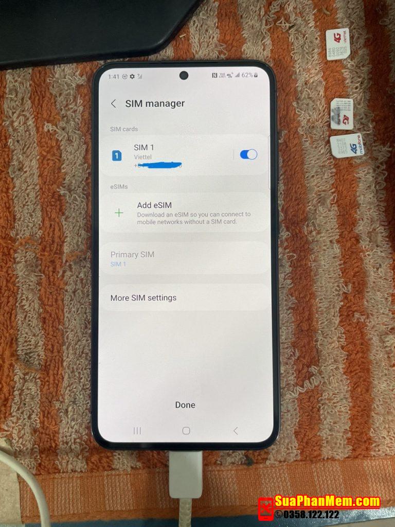 Mở mạng Samsung S23 S911U nhà mạng ATT xách tay Mỹ