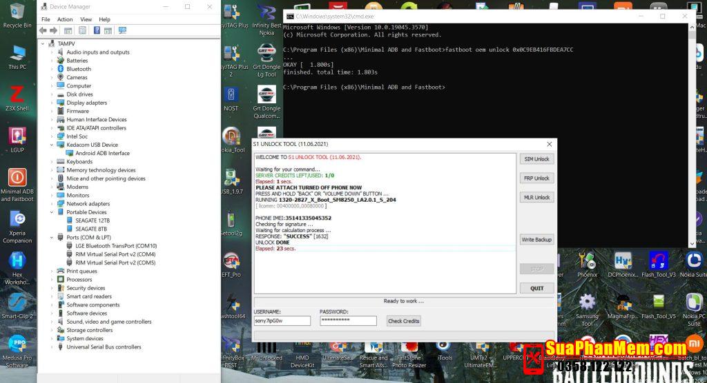 Unlock bootloader Sony 5 Mark 1 | Xperia 5m1 UBL OK