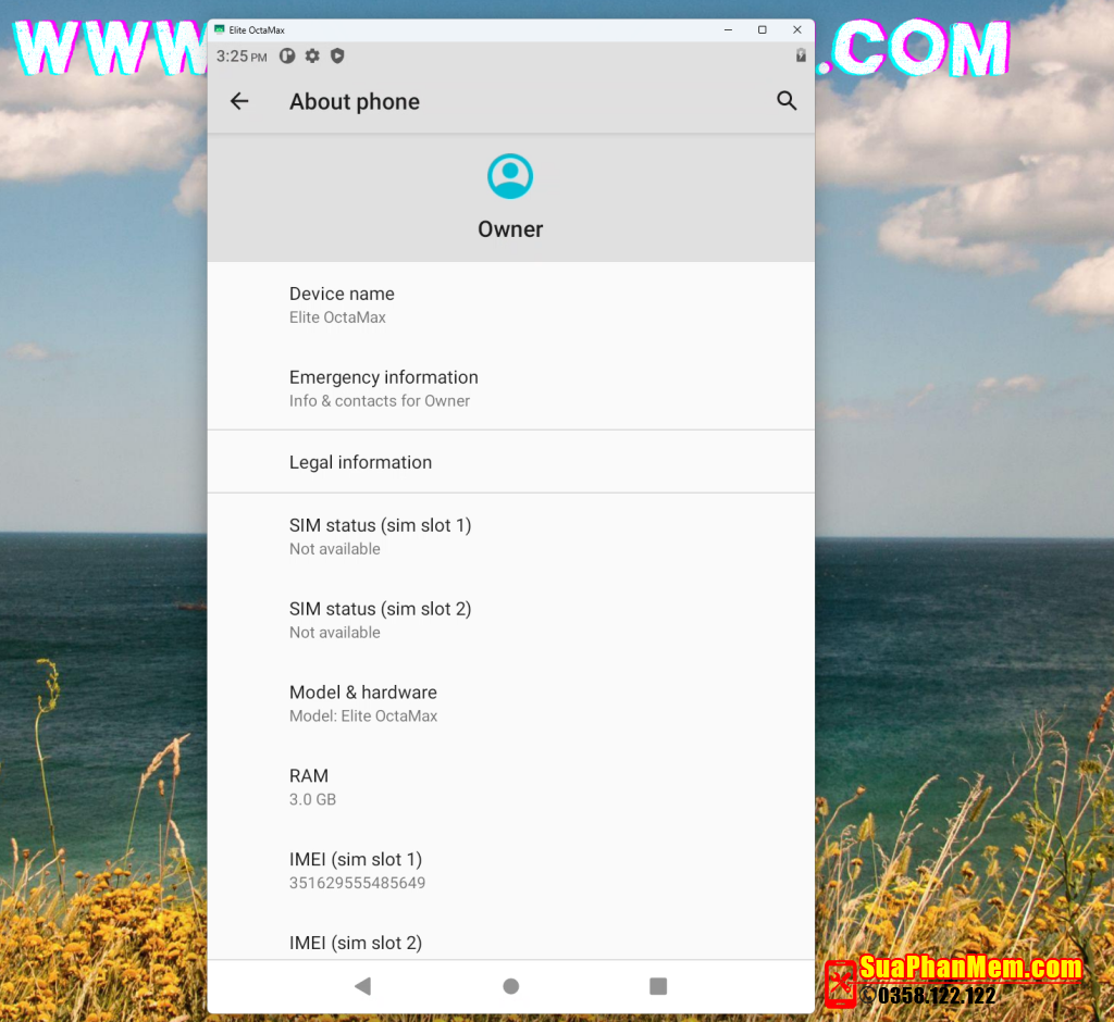 SKY Elite OctaMax khoá mạng unlock mở mạng vĩnh viễn