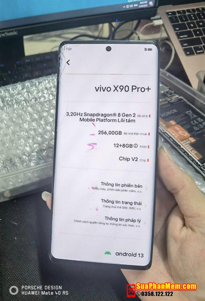 Xoá tài khoản ID Vivo X90 Pro Plus (V2227A) | Remove Vivo account