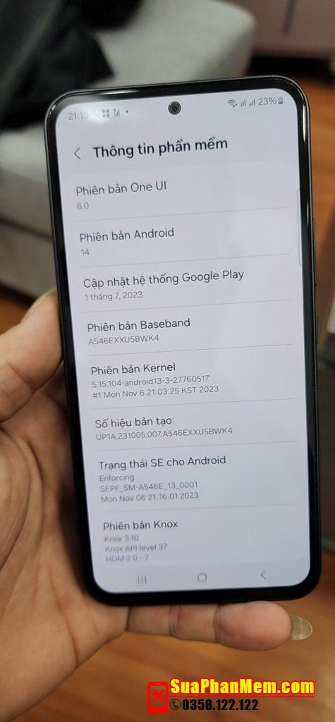 Xoá Grab Samsung A54 trả góp | Thanh toán cước Galaxy A546E