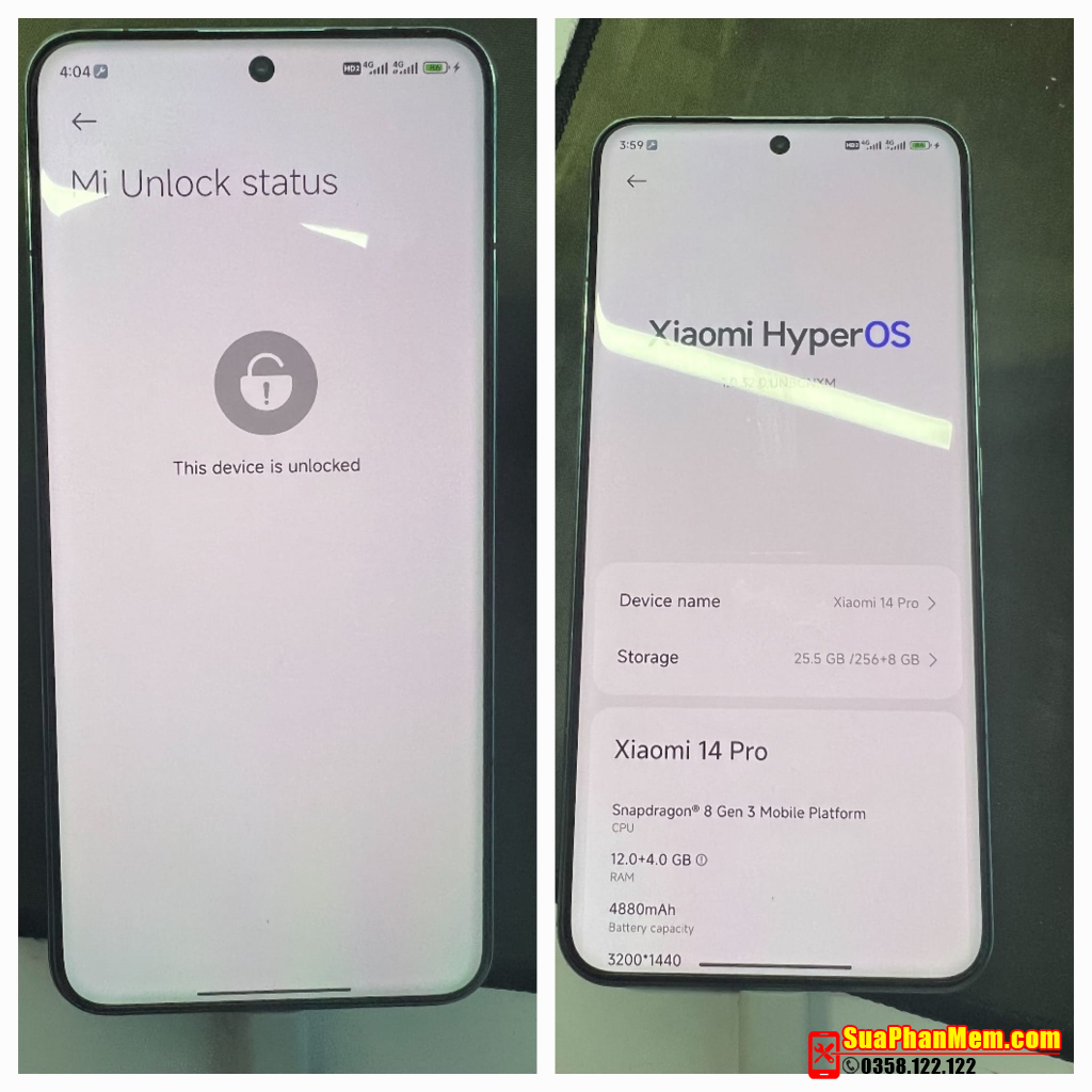 Xiaomi 14 Pro unlock bootloader nhanh không cần chờ 7 ngày