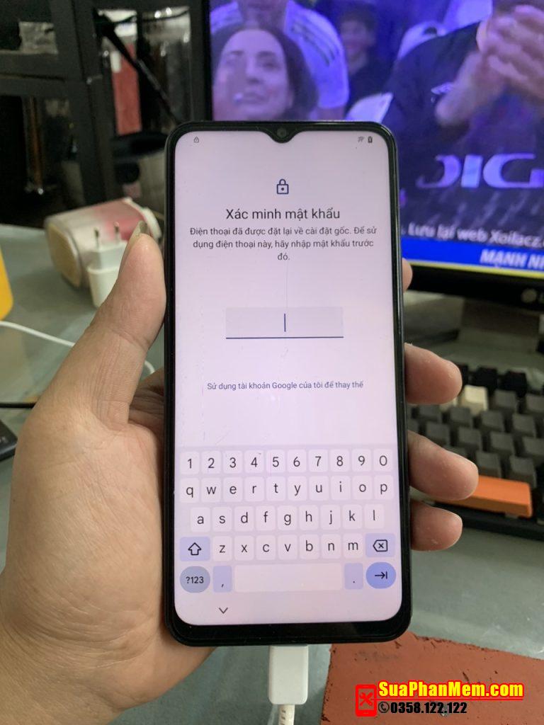 Vivo Y17s xoá xác minh tài khoản Google