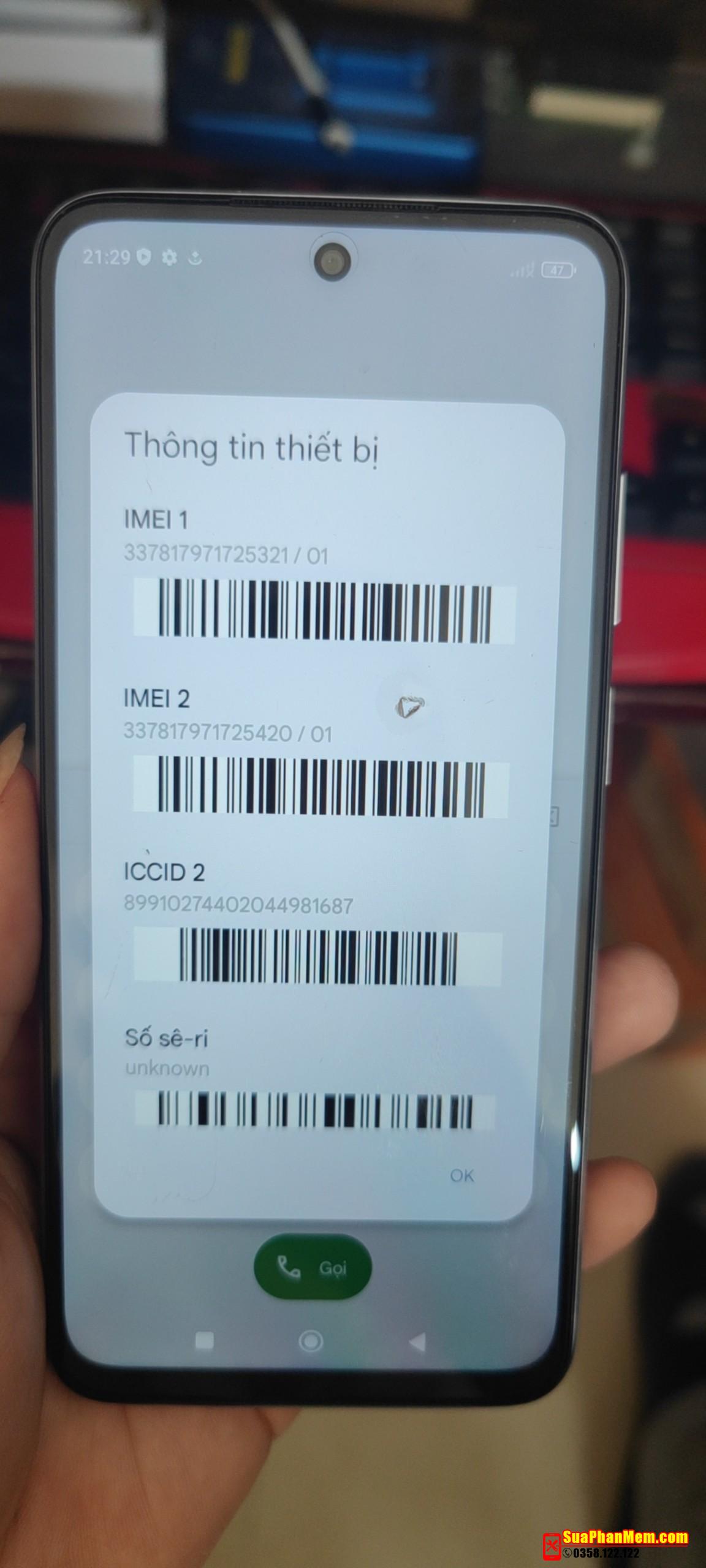 Repair imei Xiaomi Redmi 10 | NV data corrupted (selene)